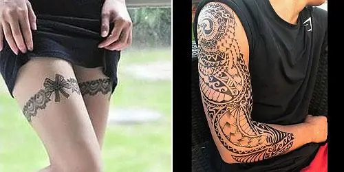 Tatouage éphémère Mikiti pour hommes : des designs audacieux et modernes pour affirmer votre style sans engagement.