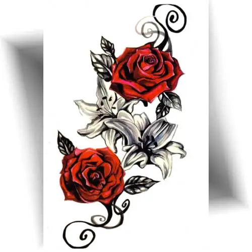 tatouage-bras-fleur-de-lys-Mikiti-tattoo Tatouage fleur de lys ultra-réaliste, un design pour hommes et femmes.